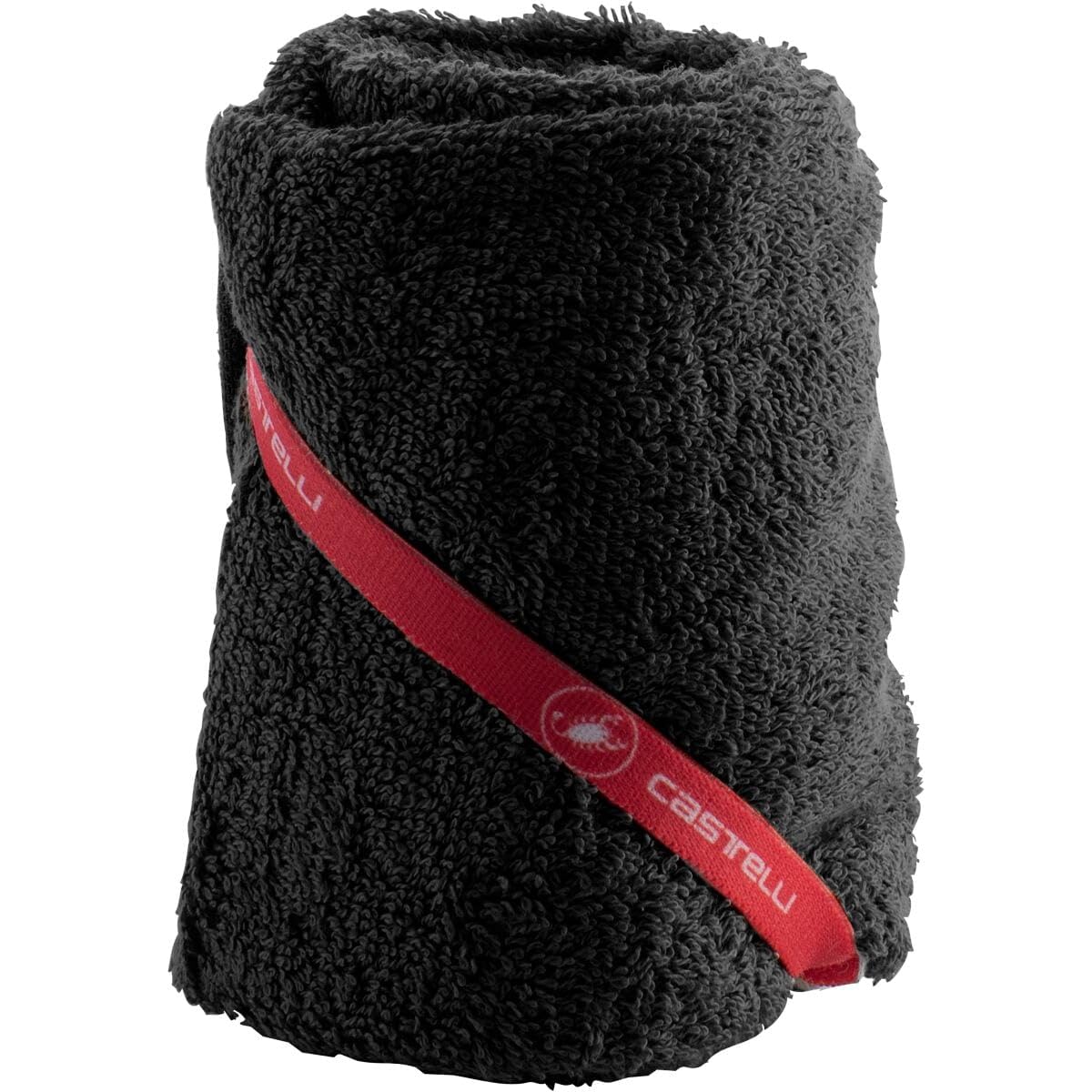 CASTELLI 4522530-010 INSIDER TOWEL Men's Towel BLACK/RED Uni