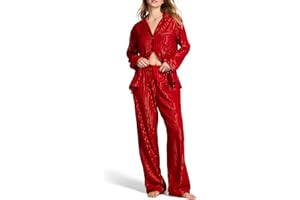 Victoria's Secret Flannel Pajama Set, Long Sleeve Button Down Shirt & Pants, Sleepwear for Women (XS-XXL)
