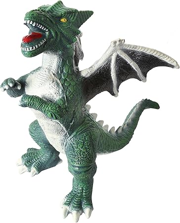 Amazon レインボー ヤアンゴ ドラゴン ゴジラ 映画 モンスターシリーズ 恐竜 15 グリーン Dragon Series 2 ロボット 子ども向けフィギュア おもちゃ