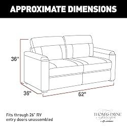 Thomas Payne 62" Tri-Fold Sofa for 5th Wheel