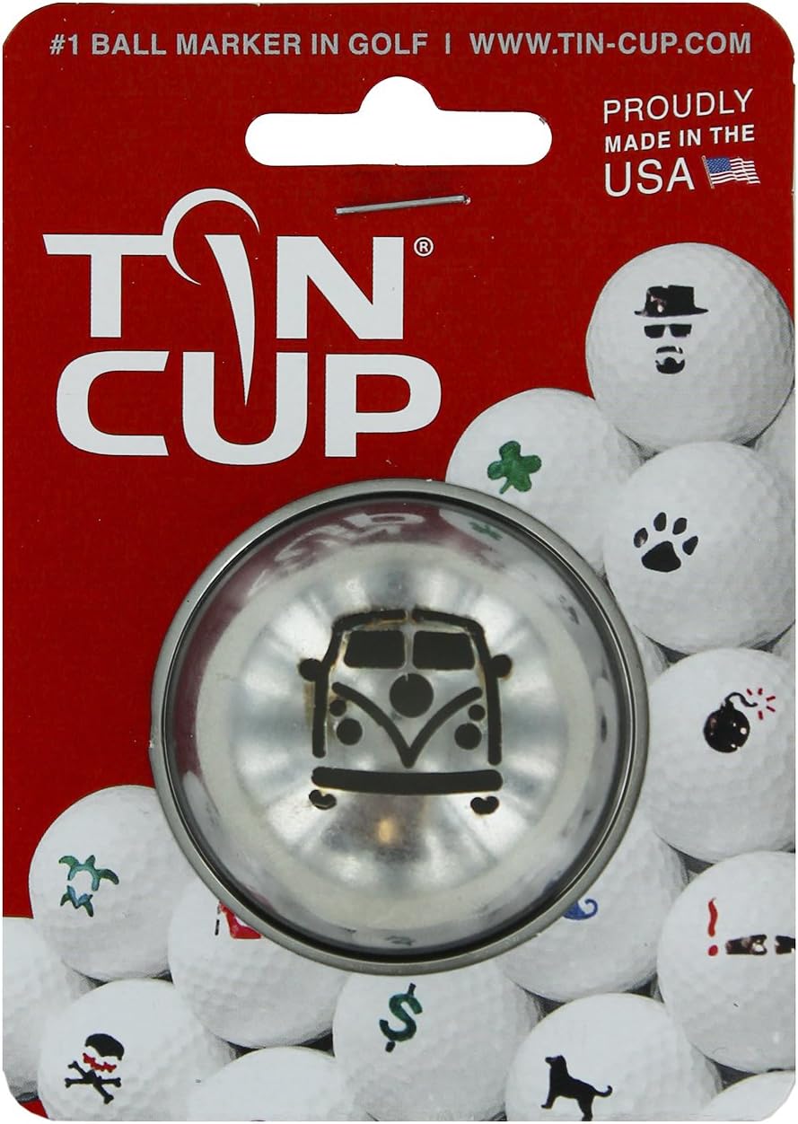 TIN CUP. GOLF BALL MARKER SYSTEM. WOODSTOCK. Amazon.de Sport & Freizeit