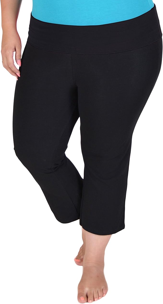 plus size flare yoga pants