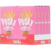 Pocky Biscuit Stick, Strawberry, 2.47 Ounce (Pack of 10)