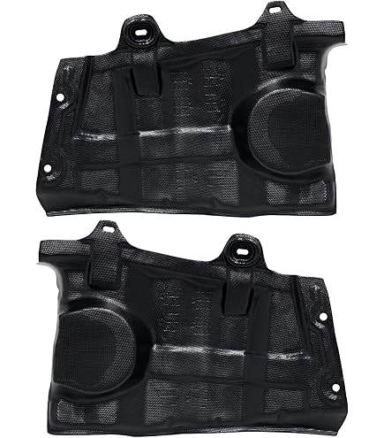 Engine Splash Shield Under Cover Set – LH & RH Sides For Nissan Quest (Pair)