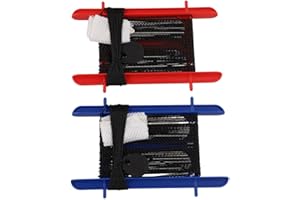 Crab Hand Line for Crabbing, Portable Nylon Snare Kit with Bait Bag and Weight, Colorful Frame Beach Fishing Gear for Pier, F