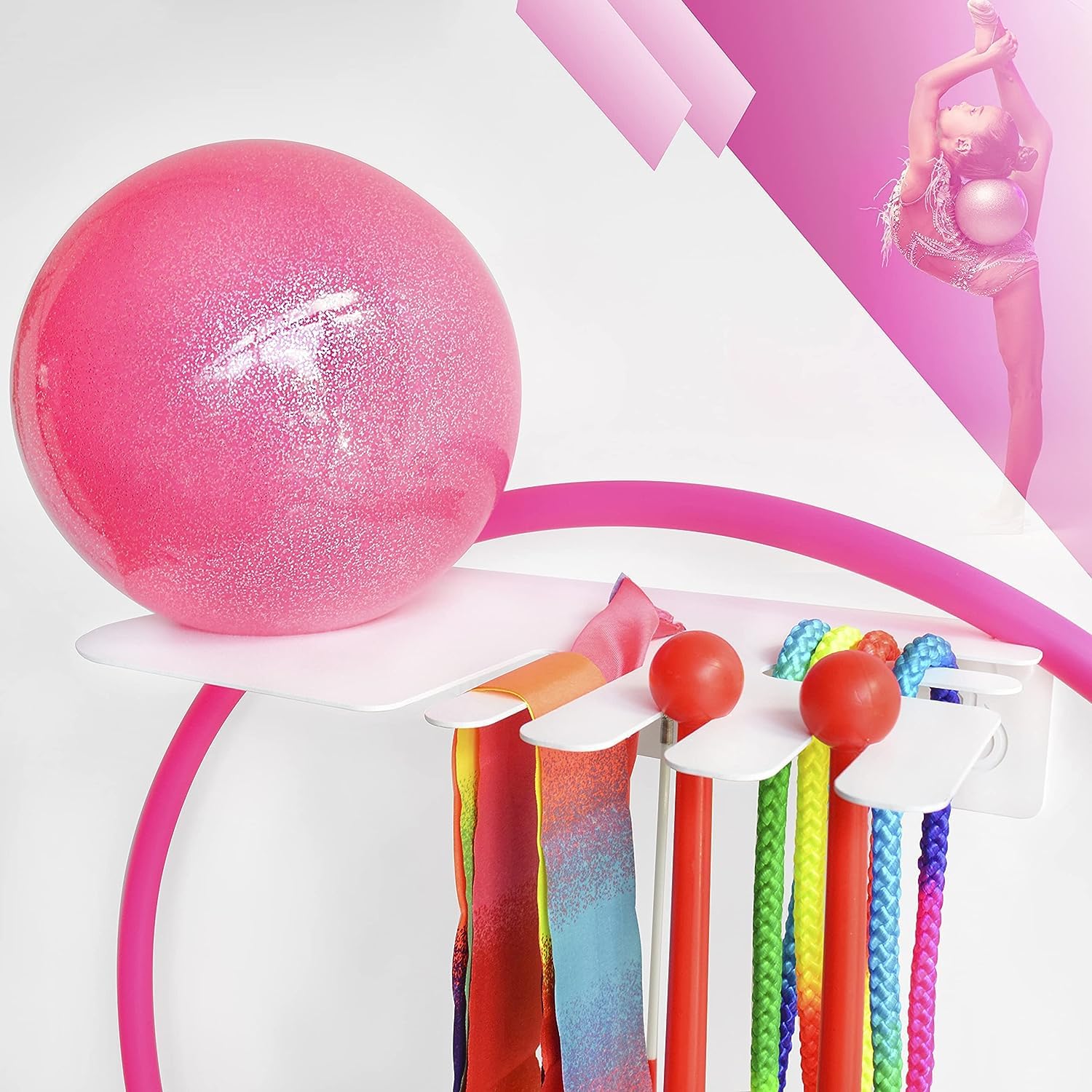 Wall Mount for Rhythmic Gymnastics