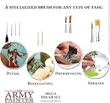 The Army Painter 10 Miniature Brushes with Free Masterclass Kolinsky Sable Hair view 2