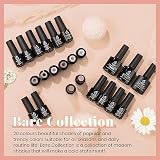beetles Gel Polish 23 Pcs Nude Gel Nail Polish Kit Soak Off Glossy Matte Top view 2