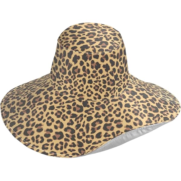 TOP HEADWEAR Fashion Leopard Print Belted Floppy Sun Hat  display picture 1