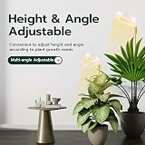 Mcbazel Plant Growing Light 48 LEDs Full Spectrum 10 Dimmable 180° Rotatable view 7