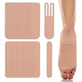 40pcs Breathable Kinesiology Feet Tape Set (Skin Color) | Pre-Cut Kinesiology Arch and Sole Tape for Boots Hiking Boots Dress Shoes, Providing Long-Lasting Support