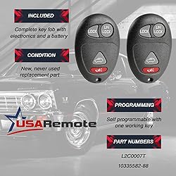 Key Fob Keyless Entry Remote fits Buick Century
