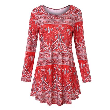 Damen Tops Rovinci Frauen Sommer Ärmellos Weste Ethno T-Shirt Gefaltetes Boho Blumen Druck Tank Top Mehrlagen Gestreift Tank 