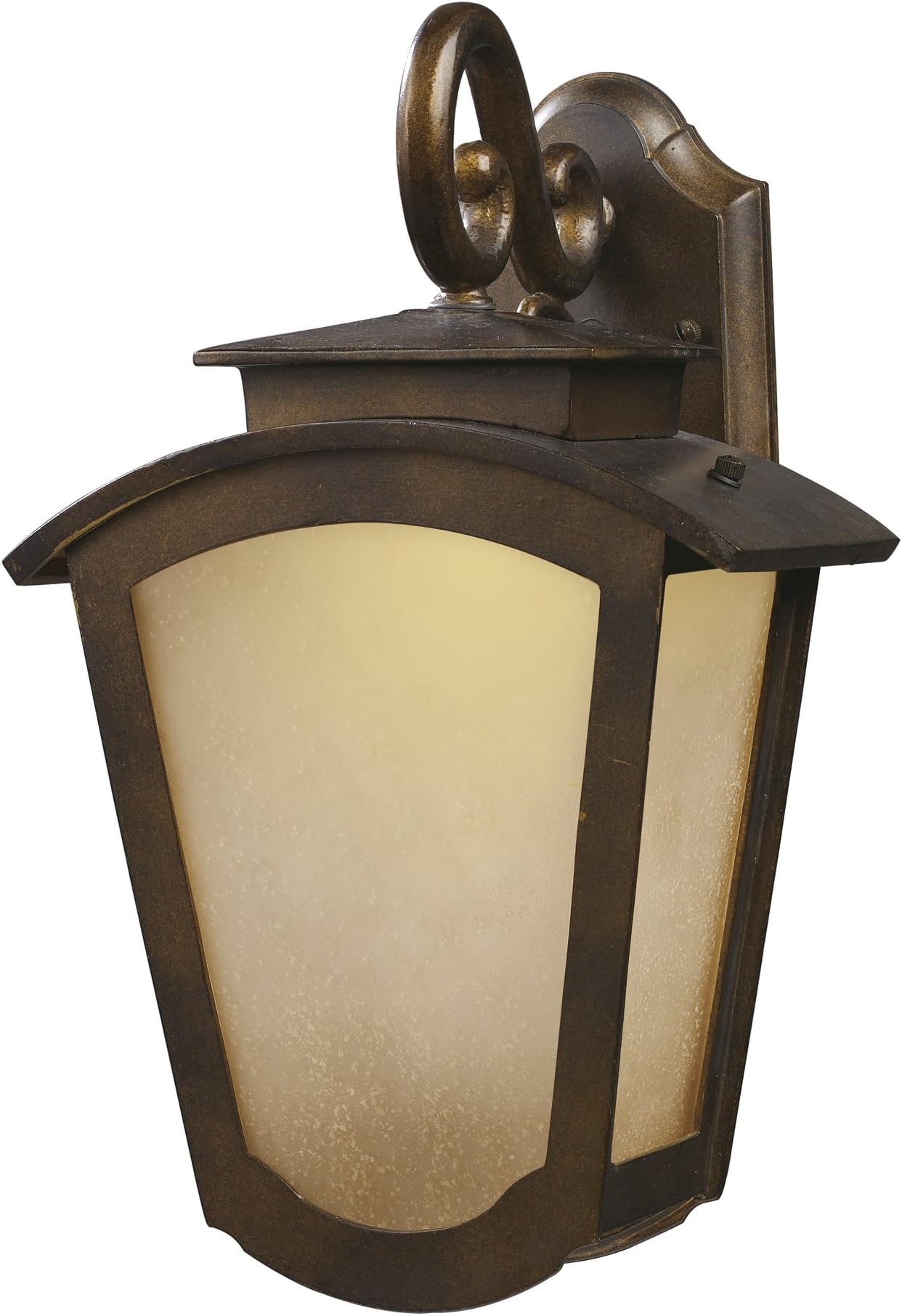Elk 42241/1 Porter 1-Light 10-Inch Width by 16-Inch Height Outdoor Title 24 Compliant Led Wall Mount In Hazelnut Bronze