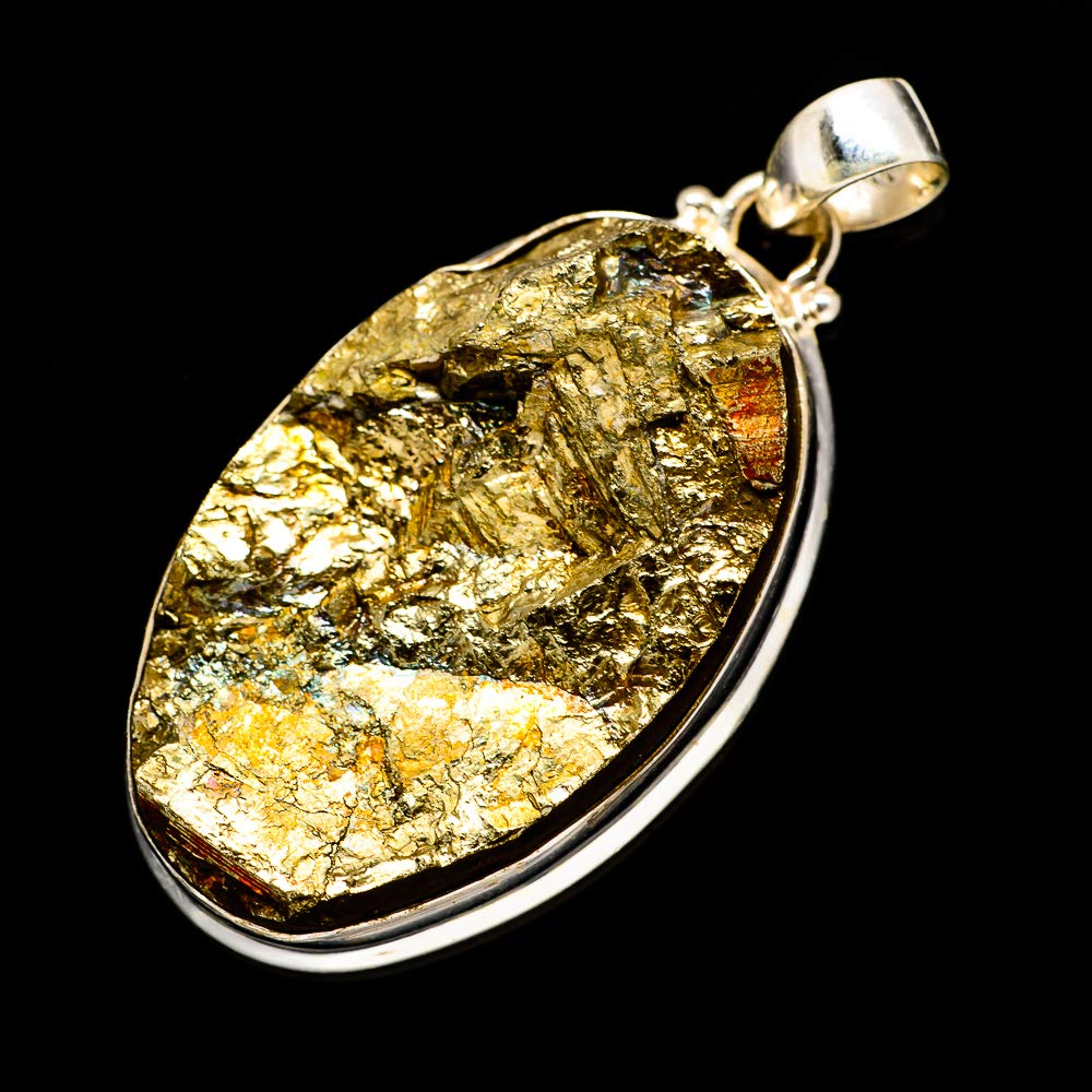 Necklaces Ana Silver Co Rough Pyrite 