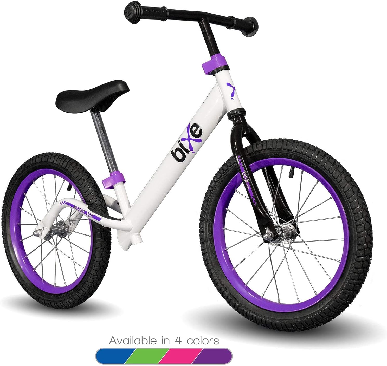 Bixe 16" Pro Balance Bike for for Big Kids 5, 6, 7, 8 and 9 Years Old (Violet): Sports & Outdoors