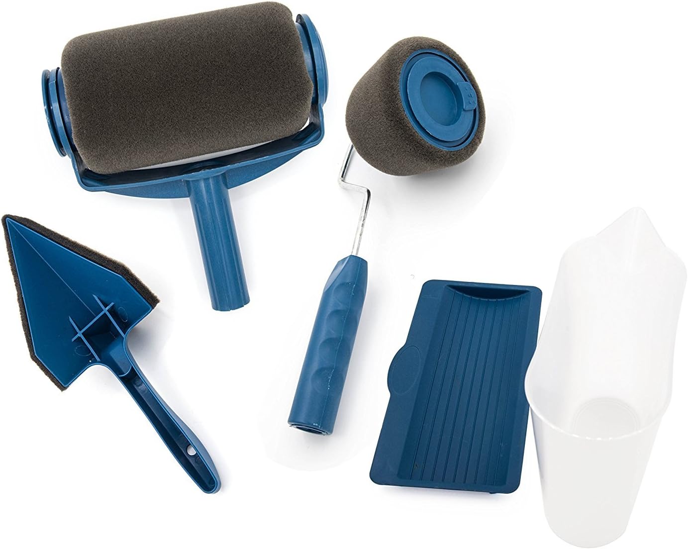 SUNFUL Multifunction Paint Roller Set Kit Decorating Painting Brush Tool Tackle Decorative