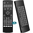 Air Mouse,MX3 Pro Voice Mini Keyboard, Backlit Remote Control,Mini Wireless Keyboard & IR Learning Air Mouse Remote,Compatible for Raspberry Pi, Android TV Box, Projector,HTPC, Window, Mac OS