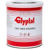 Glyptal 1201Q - Insulating Enamel Paint, Corrosion And Moisture Resistant, Red, 1 Quart, 1201 Series