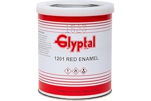 Glyptal 1201Q - Insulating Enamel Paint, Corrosion And Moisture Resistant, Red, 1 Quart, 1201 Series