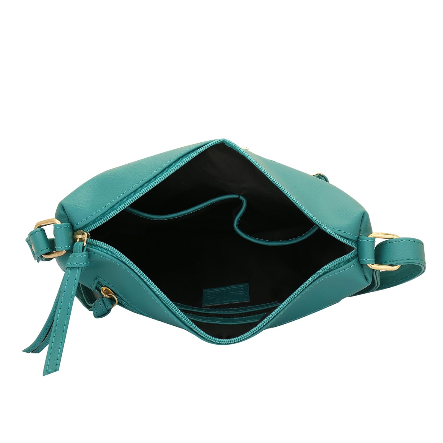 lapis o lupo women's sling bag (llsl0015tq,turquoise)