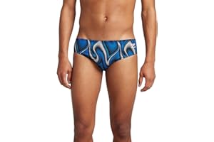 Speedo Mens Men's Swimsuit Endurance+ Printed Racing Brief