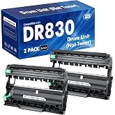 DR830 Drum Unit (Not Toner) DR-830 for Brother DR 830 HL-L2460DW Printer | Compatible for HL-L2460DW HL-L2405W DCP-L2640DW HL-L2400D HL-L2460DWXL HL-L2865DW HL-L2480DW MFC-L2807DW Printer (2-Pack)