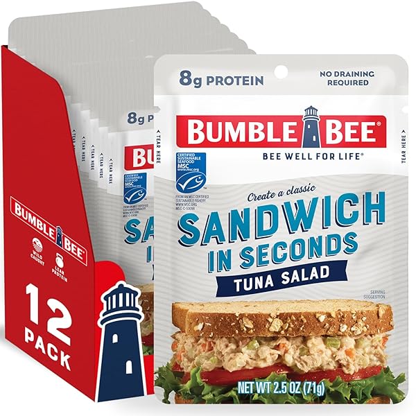 BUMBLE BEE SANDWICH IN SECONDS TUNA SALAD, 2.5...