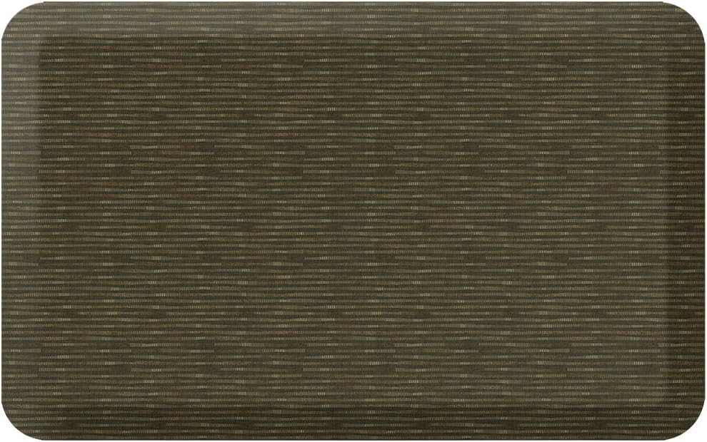 Standing Comfort Anti Fatigue Mat: Foam Ergonomic Standing Floor Mat - Non Slip Cushioned Kitchen Mat - Anti-Fatigue Standing Desk Pad - Durable & Stain Resistant - 20" x 32" - Bamboo Weave Brownstone