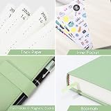 Thboxes Academic Diary 2026-2027 A5 Day a Page July 2026 July 2027 Green view 6