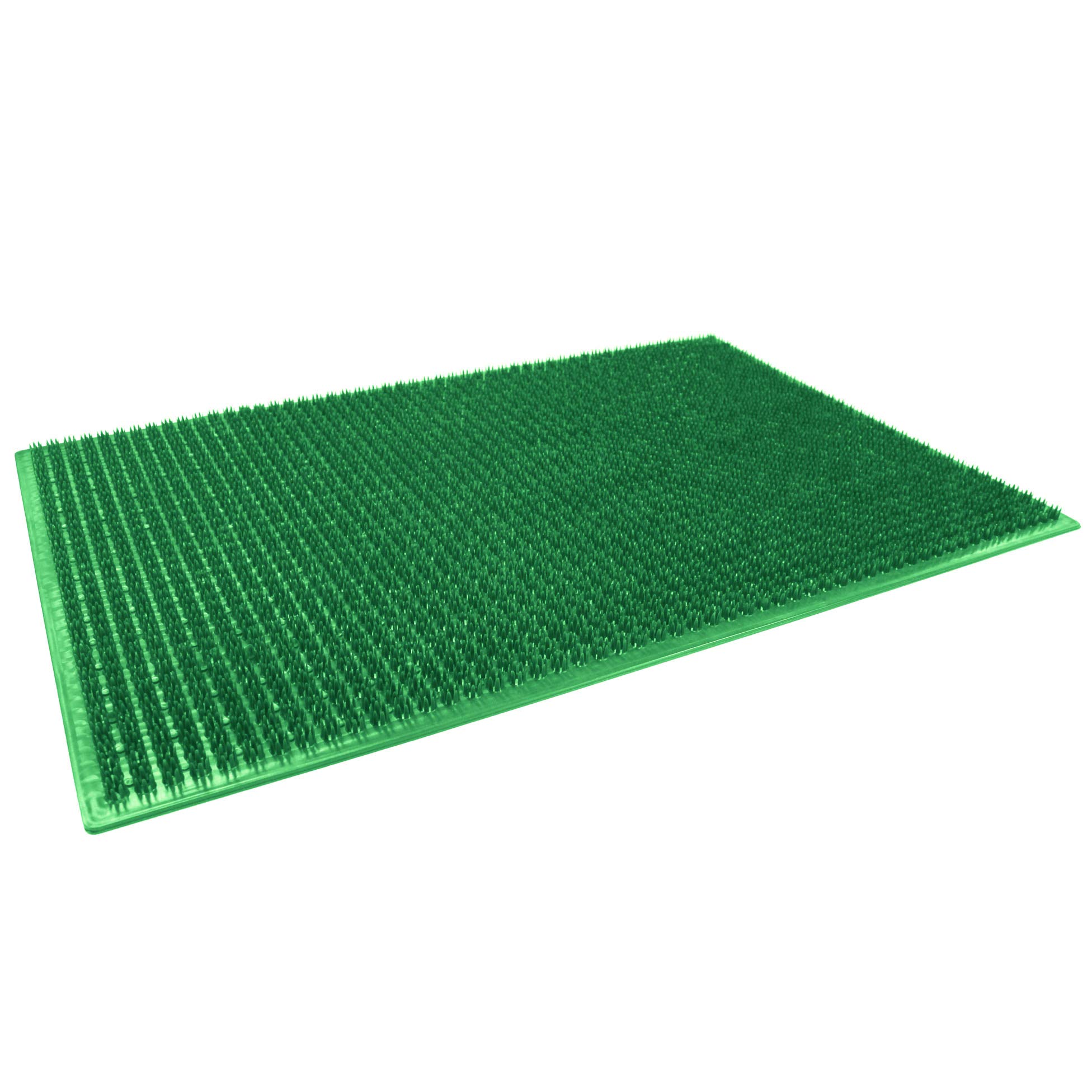 décor line Rectangular Polyethylene Doormat - 58 x 38 cm - Green