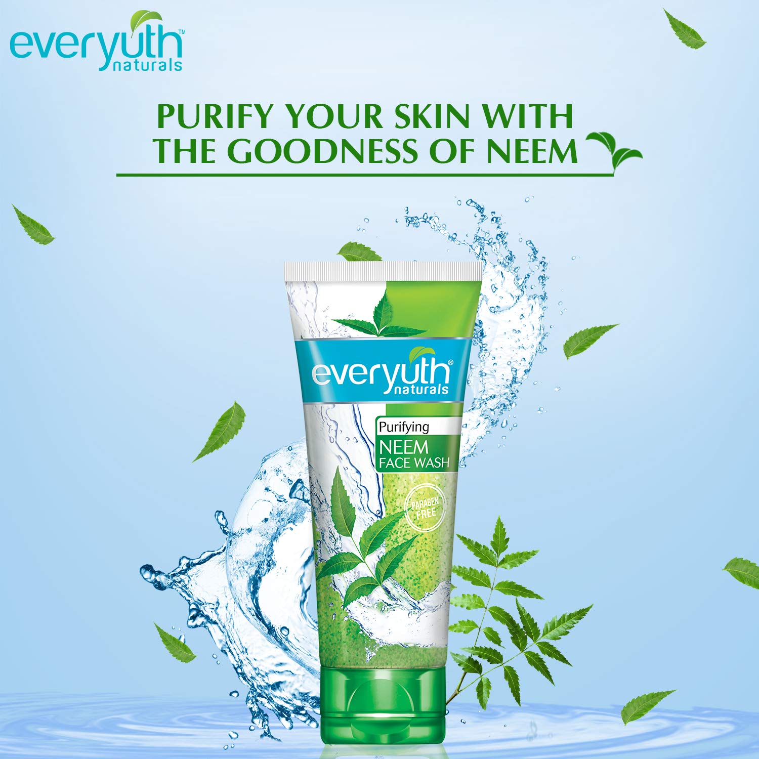 everyuth purifying neem face wash