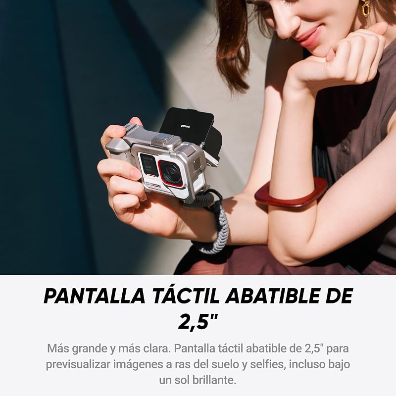 Ace Pro 2 Branco - Câmara de ação 8K, objetivas Leica