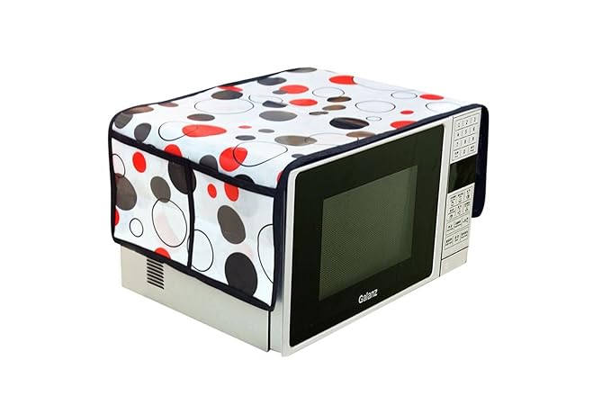 RED HOT Microwave Top Cover (White)