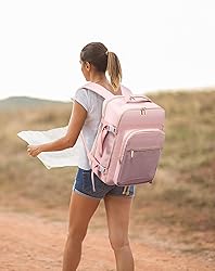 LOVEVOOK Travel Backpack Women, 17 Inch Carry On