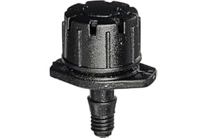 Orbit 67100 1/4" Barb Drip Irrigation Multi-Stream Drip Emitter, 10 Pack