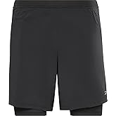 Reebok Men's 2-in-1 Running Shorts