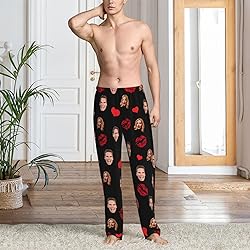 Custom Pajama Pants With Face Personalized Pj Pants