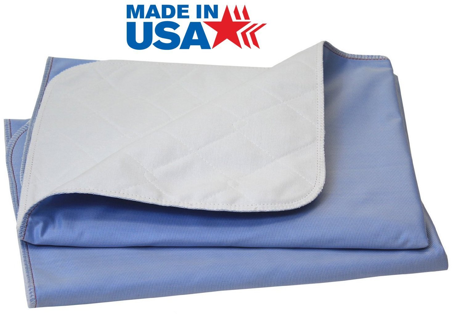 4 Pack Washable Bed Pads/Reusable Incontinence Underpads