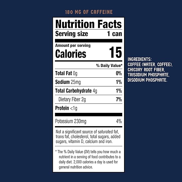 LA COLOMBE, COFFEE PURE BLACK, 9 FL OZ, 4 PACK