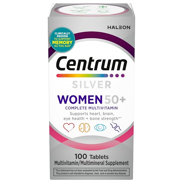 CENTRUM SILVER WOMEN’S MULTIVITAMIN FOR WOMEN 50 PLUS,...