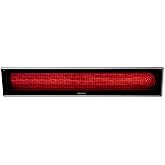 Bromic Platinum Smart Heat 2300W Electric Patio Heater - Radiant Infrared, 220V-240V, Black Finish - BH0320003