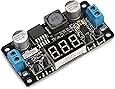 DROK LM2596 Numerical Control Voltage Switching Regulator DC Buck Converter with Red LED Voltmeter 32V to 24V to 12V to 5V Adjustable 5-32V to 0-30V