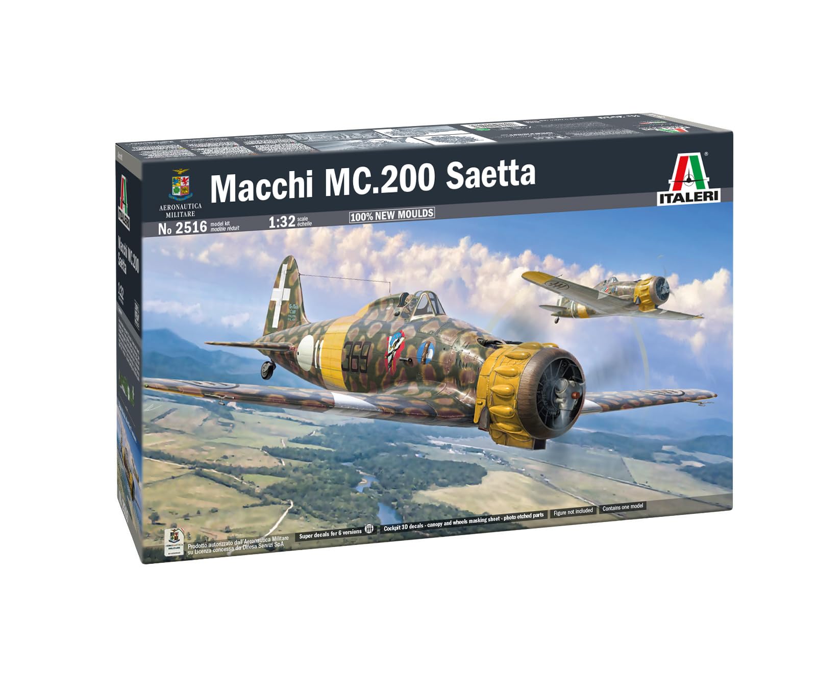 Italeri Macchi MC.200 Saetta Model Kit