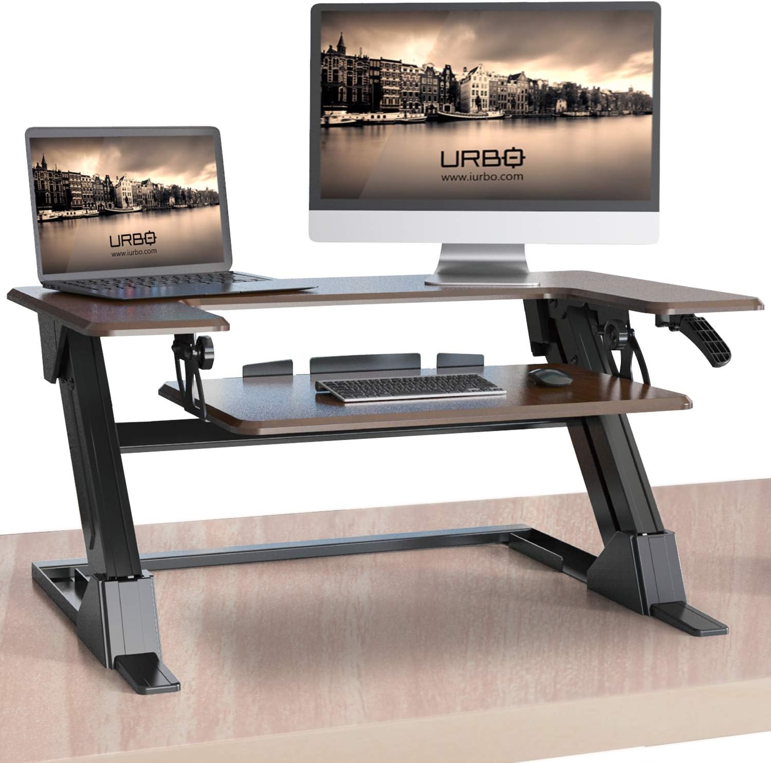 converting standing desk