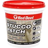 Red Devil 0450 Pre Mixed Stucco Patch, Off White, Quart, 1 Pack