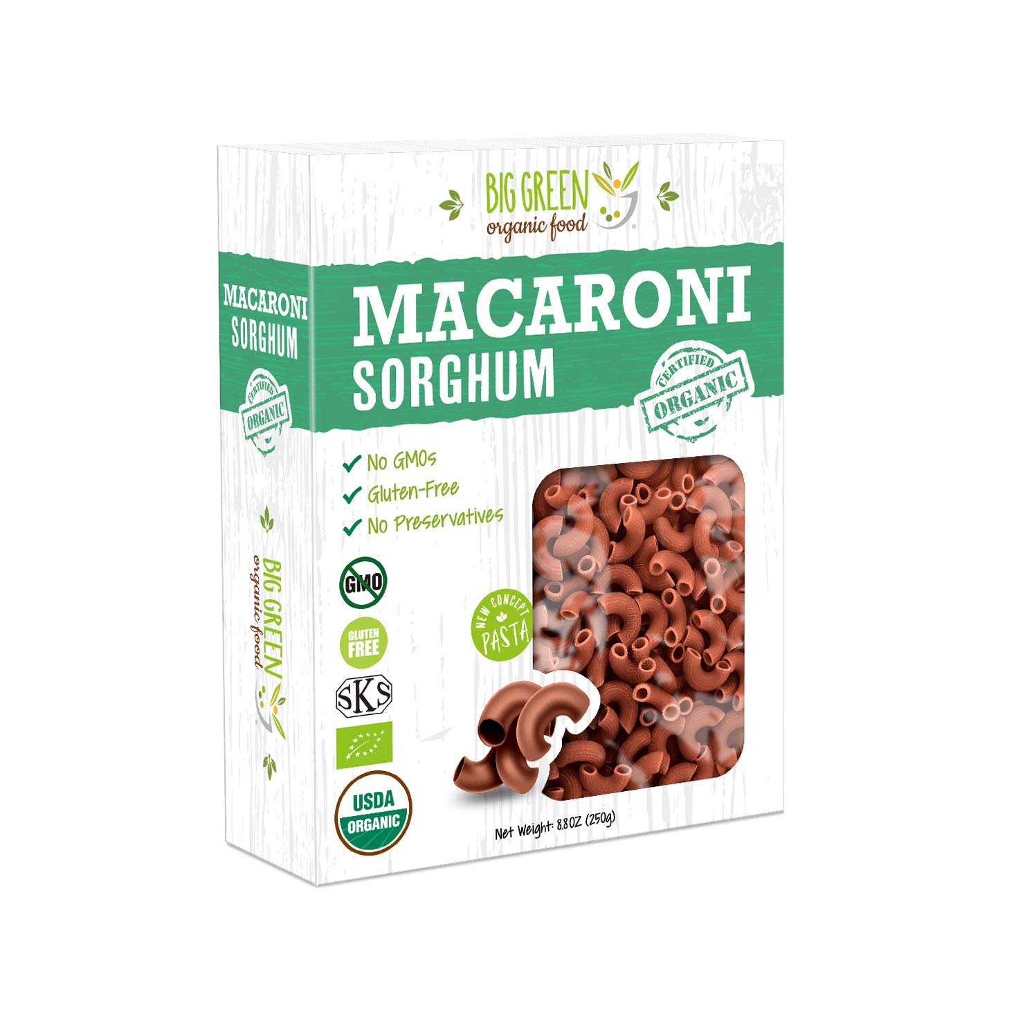 Organic Sorghum Macaroni-image