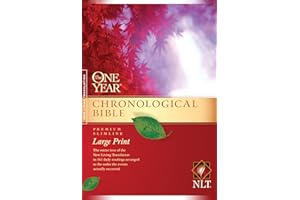 The One Year Chronological Bible NLT, Premium Slimline Large Print (Softcover)