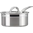 Hestan - ProBond Collection - Professional Clad Stainless Steel Sauce Pan, Induction Cooktop Compatible, 1.5 Quart