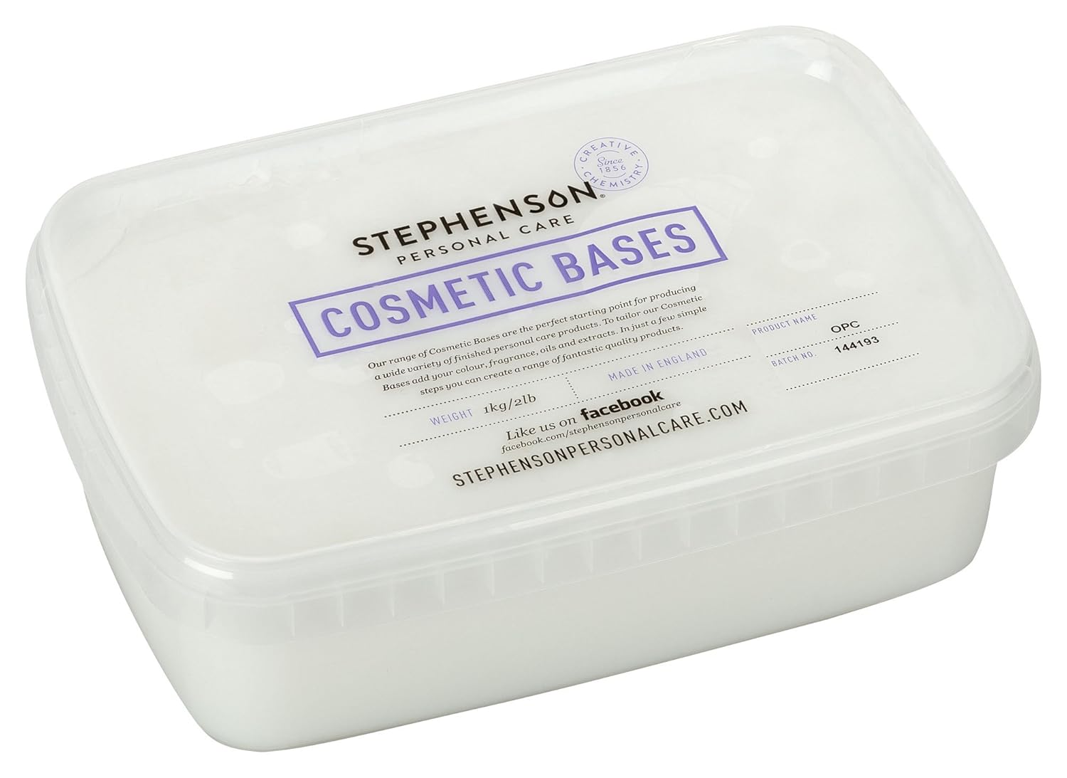 Tanja Schulz Schaumige BadeButter Rohseife OPC 1kg im Schmelzbehälter